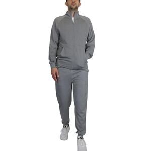 NEW Blue Ice Men’s Large Moisture Wicking Performance Active Jacket & Jogger Set